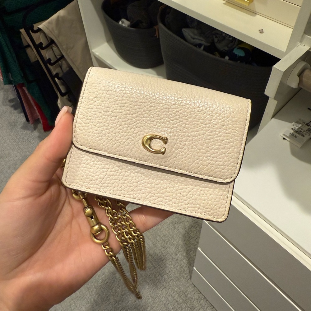 Coach Essential Half Flap Card Case